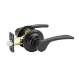 Copper Creek KL2220BC black passage door lever