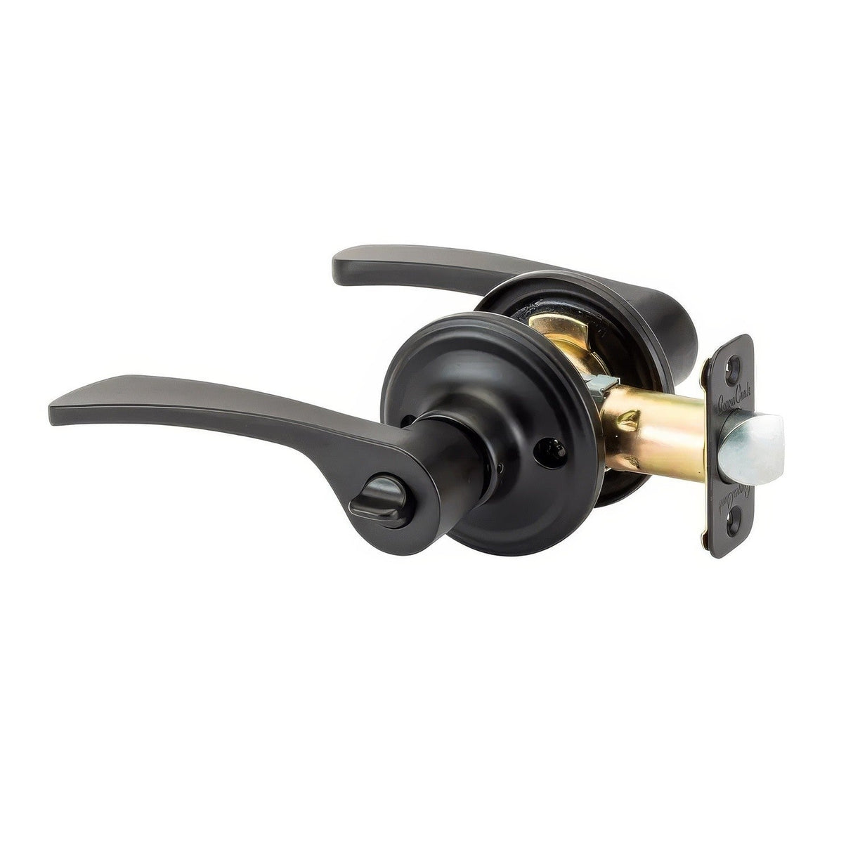 Copper Creek KL2230BC black privacy door lever
