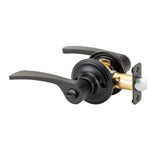 Copper Creek KL2230BC black privacy door lever