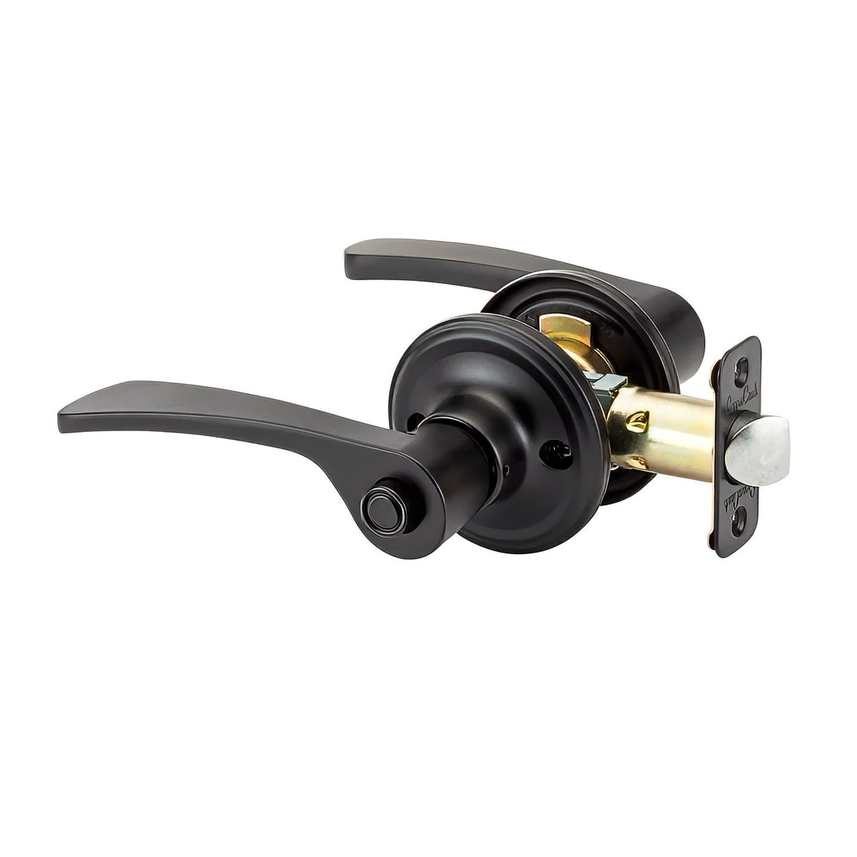 Copper Creek KL2231BC Kash privacy privacy door lever, front view