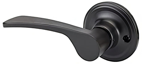 Copper Creek KL2290LHBC black single dummy door lever