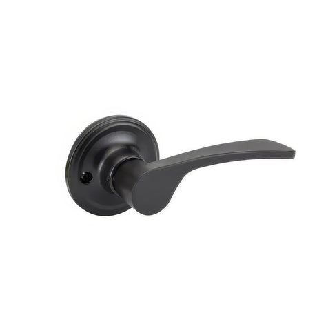 Copper Creek KL2290RHBC black single dummy door lever