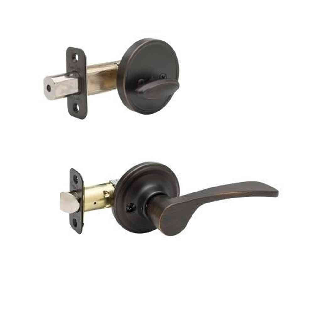 Copper Creek KL2810LHTB tuscan bronze single cylinder handleset
