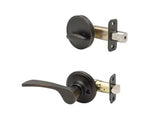 Copper Creek KL2810RHTB tuscan bronze single cylinder handleset