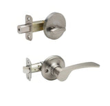 Copper Creek KL2890LHSS satin stainless single cylinder handleset