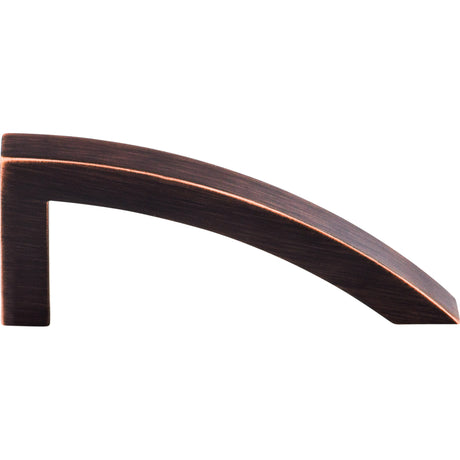 Top Knobs TK35TB Sloped 3 7/8" Center to Center Bar Pull Tuscan Bronze