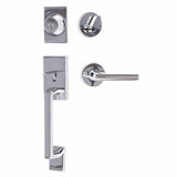 Sure-Loc KN507-R-JU 26 polished chrome single cylinder handleset