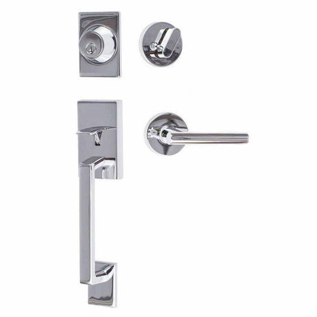 Sure-Loc KN507-R-JU 26 polished chrome single cylinder handleset
