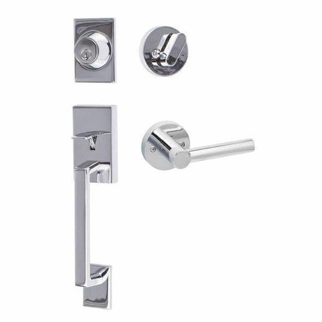 Sure-Loc KN507-R-MR 26 polished chrome single cylinder handleset
