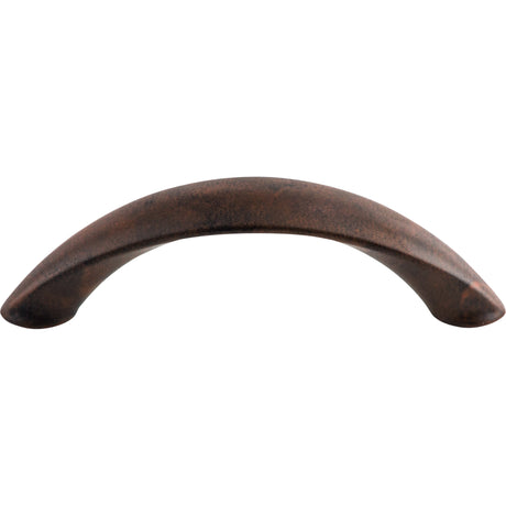 Top Knobs M1216 Arc 3" Center to Center Bar Pull Patina Rouge
