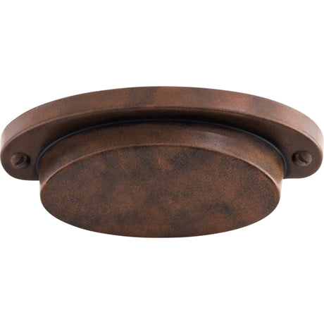 Top Knobs M1195 Dakota 2 9/16" Center to Center Cup/Bin Pull Patina Rouge