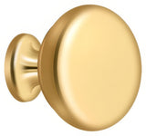 Deltana KR114CR003 lifetime polished brass cabinet knob
