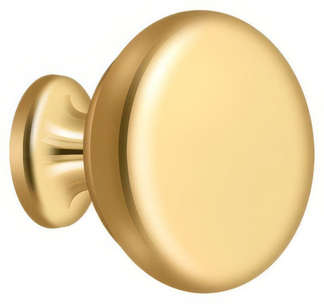 Deltana KR114CR003 lifetime polished brass cabinet knob