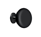 Deltana KR114U19 black cabinet knob
