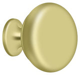 Deltana KR114U3 polished brass cabinet knob