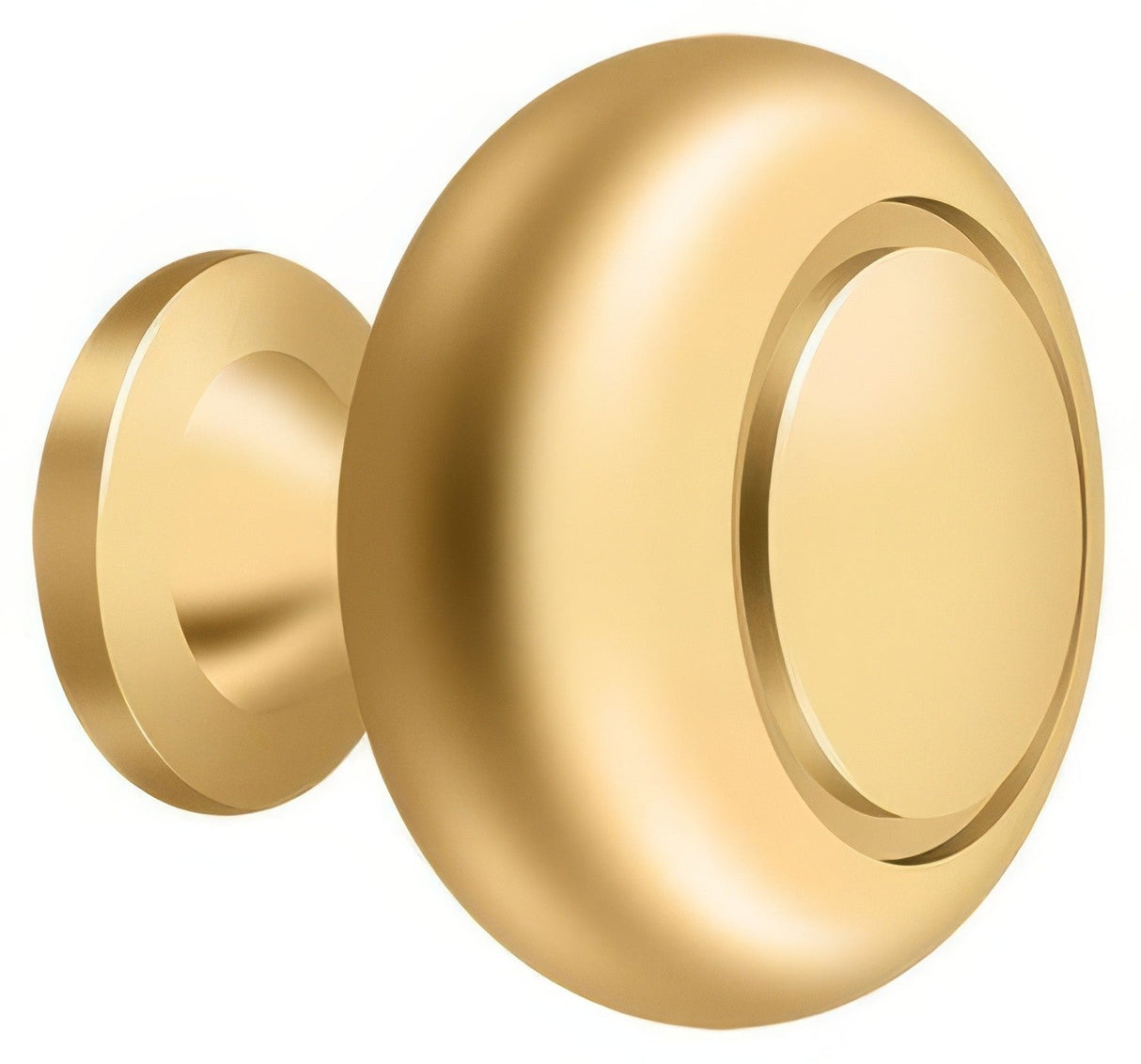 Deltana KR119CR003 lifetime polished brass cabinet knob