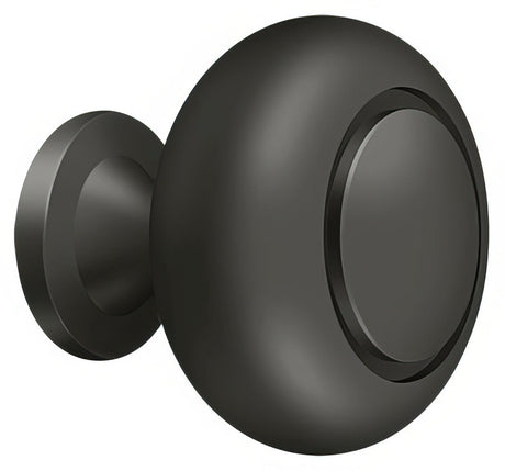 Deltana KR119U10B oil rubbed bronze cabinet knob