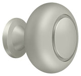 Deltana KR119U15 satin nickel cabinet knob