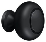 Deltana KR119U19 paint black cabinet knob