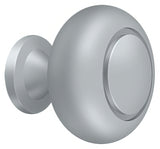 Deltana KR119U26D brushed chrome cabinet knob