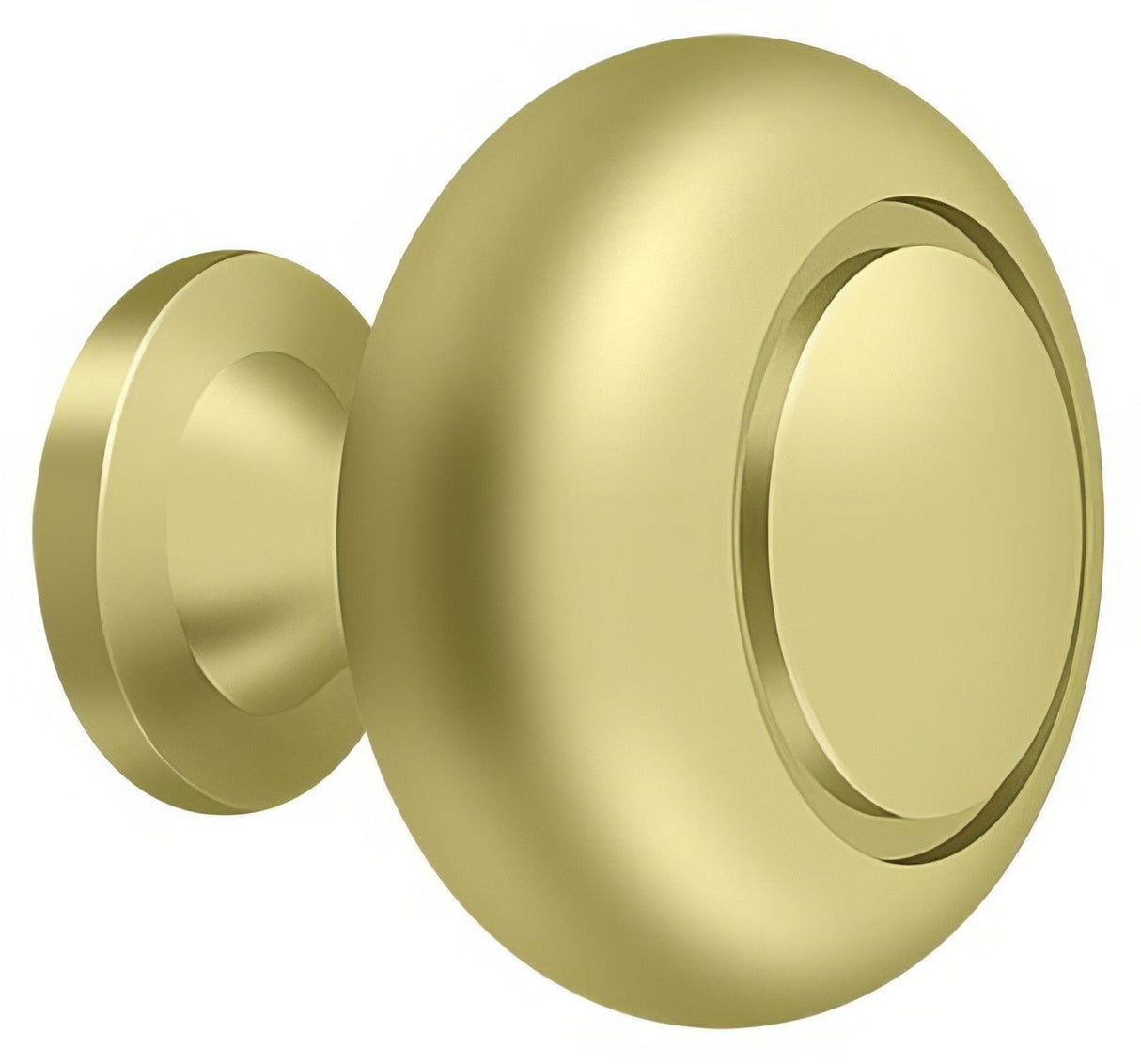 Deltana KR119U3 polished brass cabinet knob