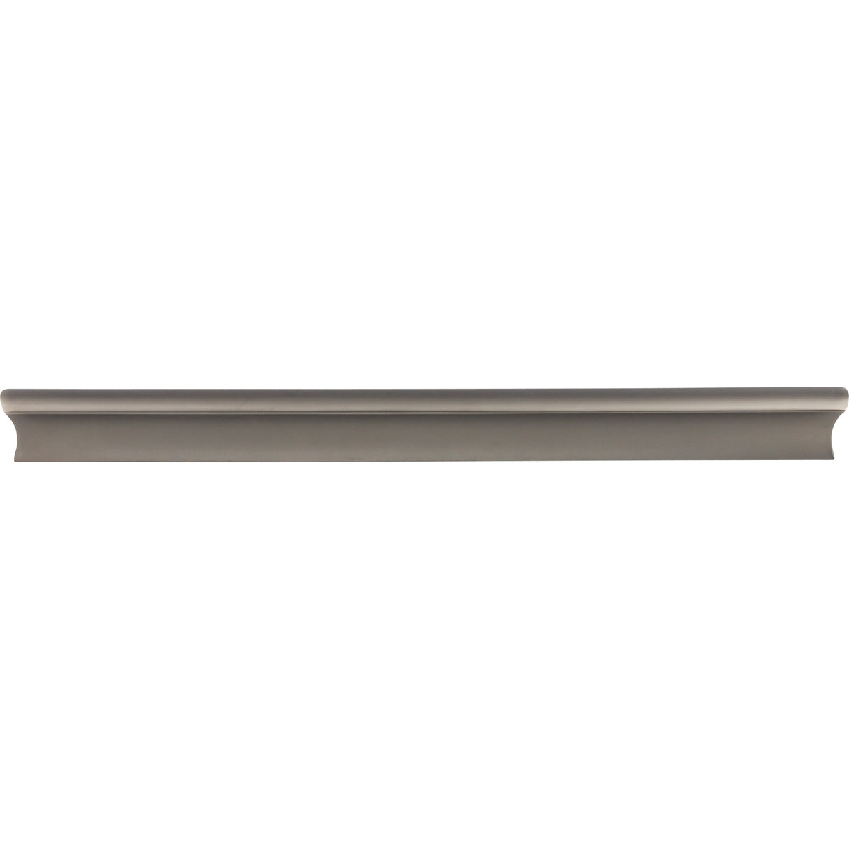 Top Knobs TK557AG Glacier 9 15/16" Center to Center Finger Pull Ash Gray