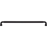Top Knobs TK3206BLK Dustin 12" Center to Center Bar Pull Flat Black