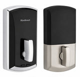 Kwikset 1000-2615.FD.4L.STRKP.KS 20 Min UL Unite Electronic Smart MF Deadbolt Bright Chrome / Satin Nickel