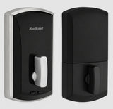 Kwikset 1000-26D514.FD.4L.STRKP.KS 20 Min UL Unite Electronic Smart MF Deadbolt Satin Chrome / Matte Black