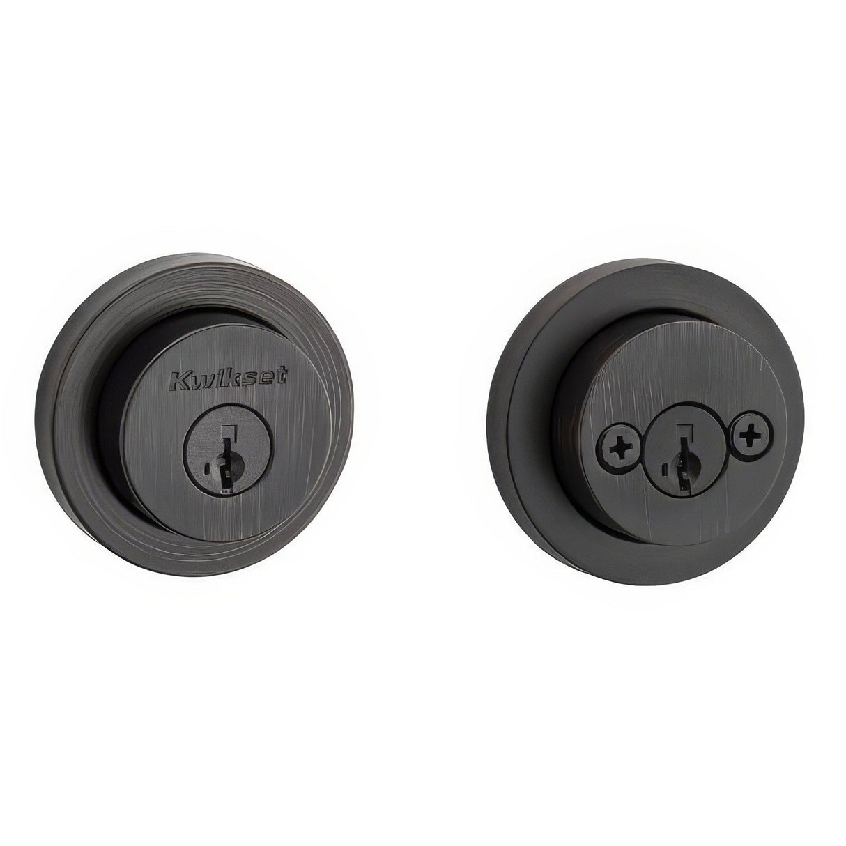 Kwikset 159RDT-11PS.STRKP Halifax Double Cylinder Deadbolt Venetian Bronze