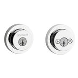 Kwikset 159RDT-26S.STRKP Halifax Double Cylinder Deadbolt Bright Chrome