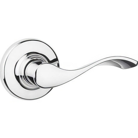 Kwikset 200BL-26 Balboa Reversible Passage Door Lever Bright Chrome