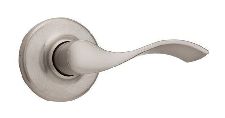 Kwikset 200BL-15 satin nickel passage door lever