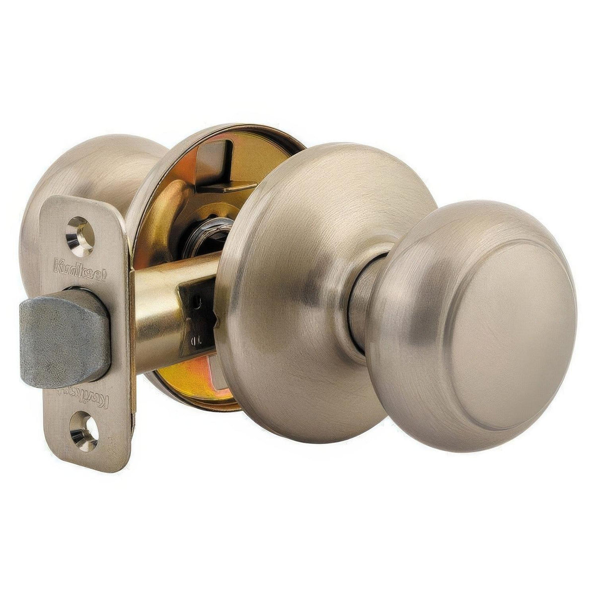 Kwikset 200CV-15 Cove Passage Door Knob Satin Nickel