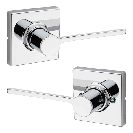 Kwikset 200LRLSQT-26 Ladera Lever in Bright Chrome