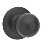 Kwikset 200P-11P Polo Knob Passage Door Lock and RCS Strike Venetian Bronze
