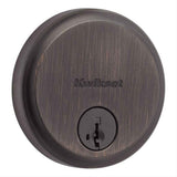 Kwikset 258-11PS.STRKP Hometown Low Profile Single Cylinder SmartKey Deadbolt Venetian Bronze