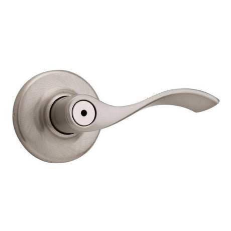 Kwikset 300BL-15 Balboa Reversible Privacy Door Lever Satin Nickel