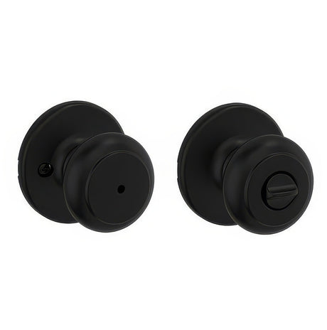 Kwikset 300CV-15 satin nickel privacy door knob