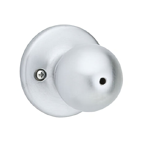 Kwikset 300P-26D Polo Knob Privacy Door Lock and RCS Strike Satin Chrome