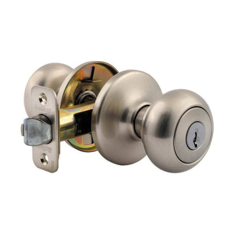 Kwikset 400CV Cove Single Cylinder Keyed Entry Knob