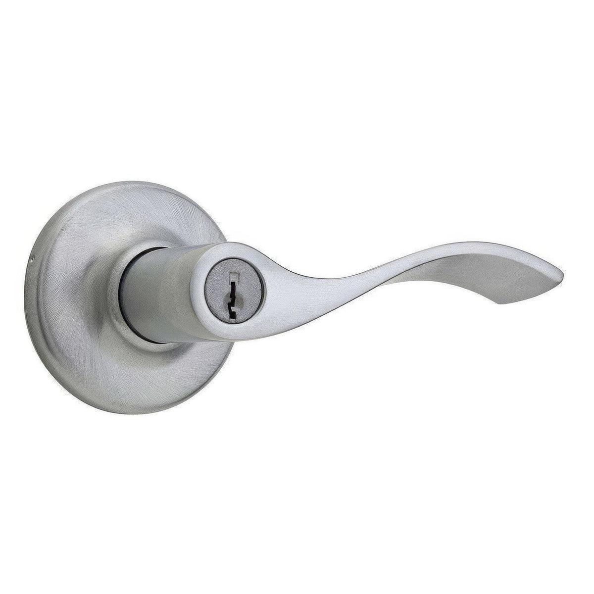 Kwikset 405BL-26DS Balboa Keyed Entry Lever - Satin Chrome