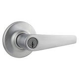 Kwikset 405DL-26DS Delta Keyed Entry Lever - Satin Chrome