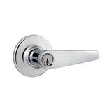 Kwikset 405DL-26S Delta Keyed Entry Lever - Bright Chrome