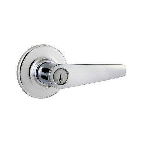 Kwikset 405DL-26S Delta Keyed Entry Lever - Bright Chrome