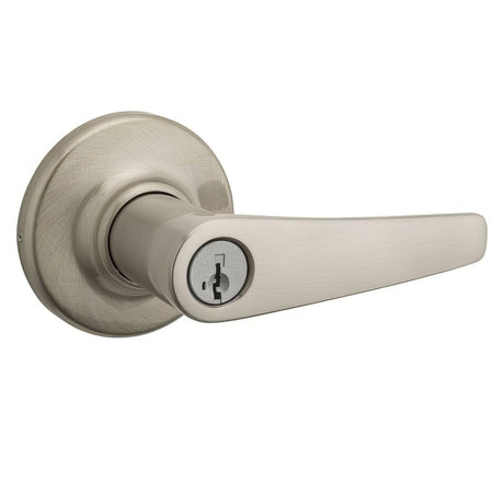 Kwikset 405DL-5SV2 Delta Keyed Entry Lever - Antique Brass