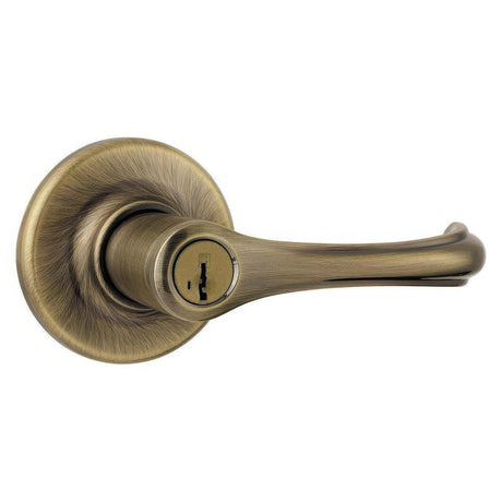 Kwikset 405DNL-26SV1 Dorian Keyed Entry Lever - Polished Chrome