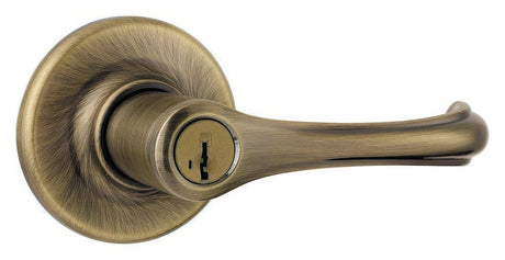 Kwikset 405DNL-26SV1 polished chrome keyed entry lever