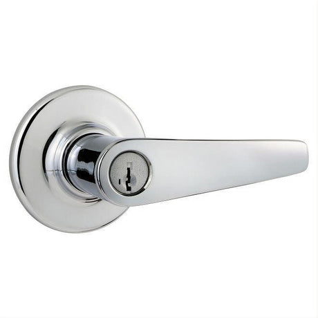 Kwikset 462DL-15AV1 Delta Lever Vestibule Lock with 6AL Latch and RCS Strike and SmartKey - Antique Nickel