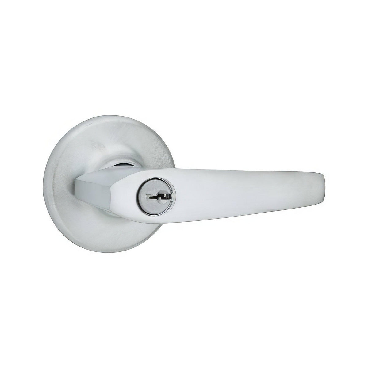 Kwikset 462DL-26S Delta Lever Vestibule Lock with 6AL Latch and RCS Strike and SmartKey - Bright Chrome